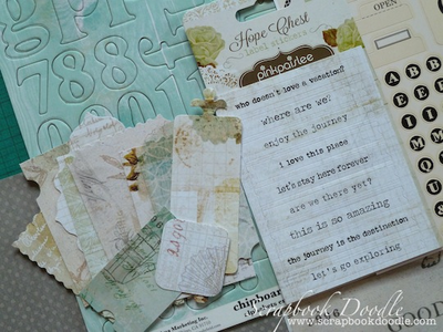 label stickers, chipboard alpha stickers, paper goods