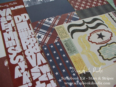 Papers, Alphabet & Element Stickers