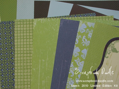 Pattered Papers (reverse sides)