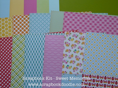 Patterned Papers (reverse side)