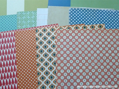 Patterned Papers - Reverse Side