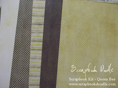 Patterned Papers (reverse sides)