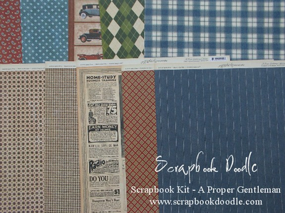 Patterned Papers (reverse sides)