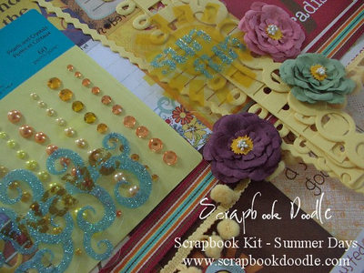 Pearls and Crystals and Die Cuts