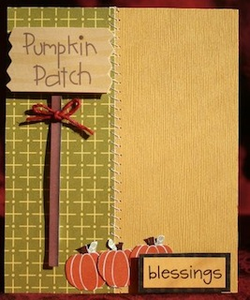 Pumpkin Patch Card by Jodi
