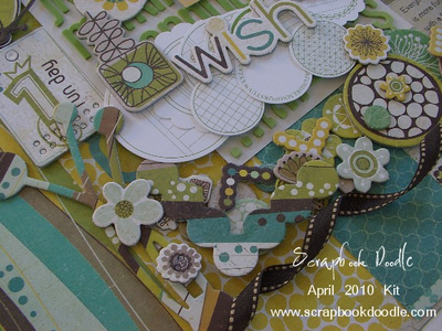 Ribbon & Journaling Sprouts