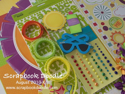 Ribbons, 3-D Stickers, Pearls & Crystals