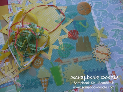 Ribbons, Clear Cuts, Chipboard Spinner