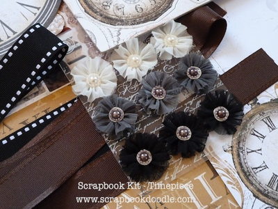 Ribbons & Prima Flowers