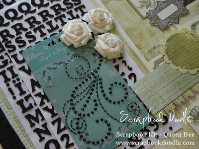 Roses & Pearl Swirl