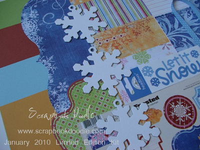 Snowflake Chipboards