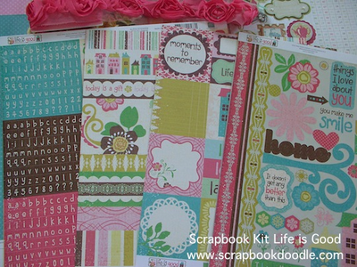 Stickers, Borders and Journal Cards