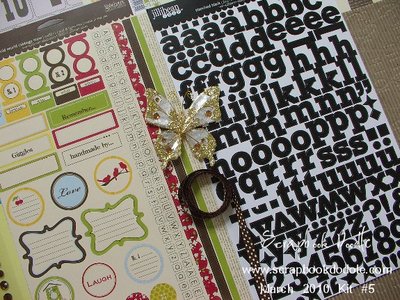 Stickers, Ribbon, Butterfly 