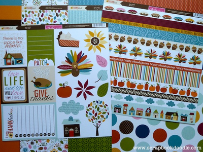 Thankful Cute Cuts & Borders