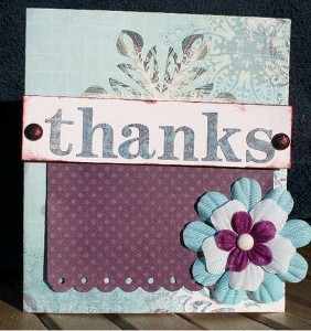 Thanks Card by Jodi