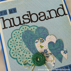 To My Husband Card- close up