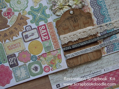 Trims, Chipboard Accents