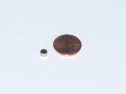 3/16" Dia x 3/16" Neodymium Cylinder Magnet