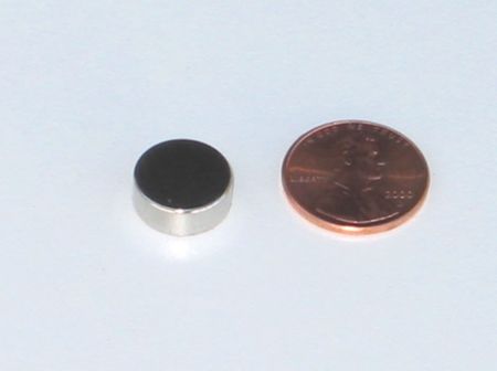 1/2" Dia x 1/5" Neodymium Disc Magnet