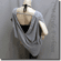 2 Piece Set Kimono Sleeve Tunic Gray + Halter Camisole Black