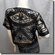 Applique Embroidery Mesh Shrug Bolero Top Black