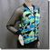 Camouflage Prints Net Sleeves Front Zip Jacket Blouse Top Multi Colors