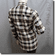 Checked Plaid Gingham Lumber Shirt Top Brown Tone