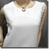 Chic Stylish Bow Tie Blouse Tank Top Off White