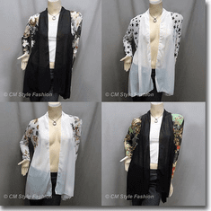 Chiffon Flowy Cardigan Top Series