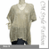 Cozy Flowy Layering Boho Eyelet Knit Poncho Top Beige