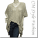 Cozy Flowy Layering Boho Eyelet Knit Poncho Top Beige