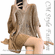 Cozy Flowy Layering Boho Eyelet Knit Poncho Top Beige