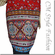 Ethnic Embroidery Floral Kaftan Tunic Dress Top Red