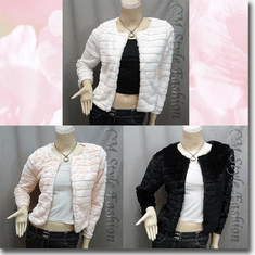 Faux Fur Fluffy Cropped Cardigan Bolero Topper Series