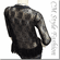 Floral Lace Sheer Cardigan Blouse Top Black