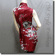 Floral Prints Shirt Dress Tunic Satin Top Burgundy