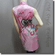 Floral Prints Shirt Dress Tunic Satin Top Pink