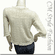 Front Tie Silvery Thread Crochet Knit Cardigan Top Beige