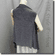 Glittering No-Sew Flowy Layering Vest Top Gray