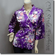 Japan Kimono Style Top Purple