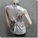 Japanese Kimono Sleeveless Floral Tank Top White