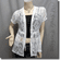 Lace Pockets Drawstring Tie Long Cardigan Tunic Top White