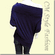 Off / One Shoulder Cowl Ruch Blouse Purple