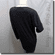 Patchwork Star Pattern Drapy Tunic Smock Top Black