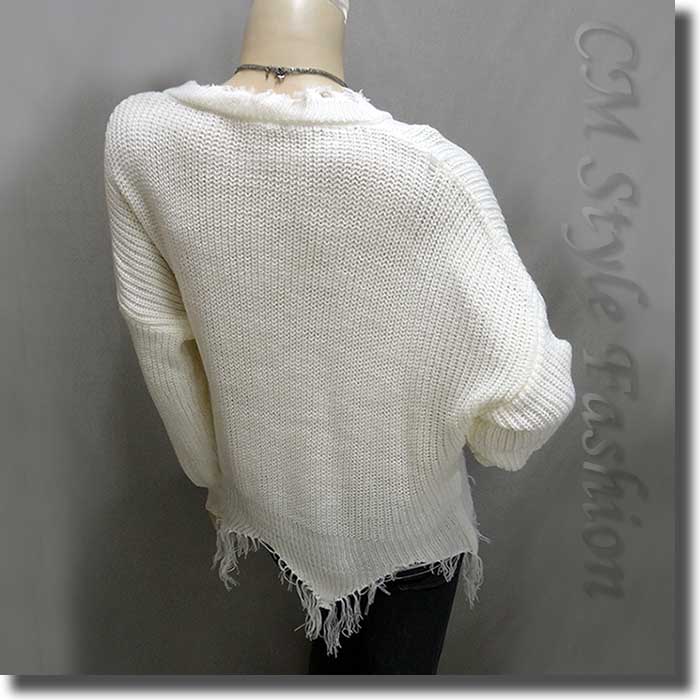 Greige Ribbed Knit Pullover