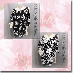 Sequin Strap Flowery Cut Off Shoulder Tunic Series