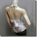Sexy Floral Halter Back Tie Silky Satin Bare Back Top White