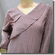 Sheer Mesh Neckline Ruffled Boho Blouse Top Pink