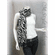 Tiger Animal Print Stole Scarf Shawl Wrap Black Gray