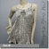 Woman Leopard Print Pleated Cami Camisole Tank Top